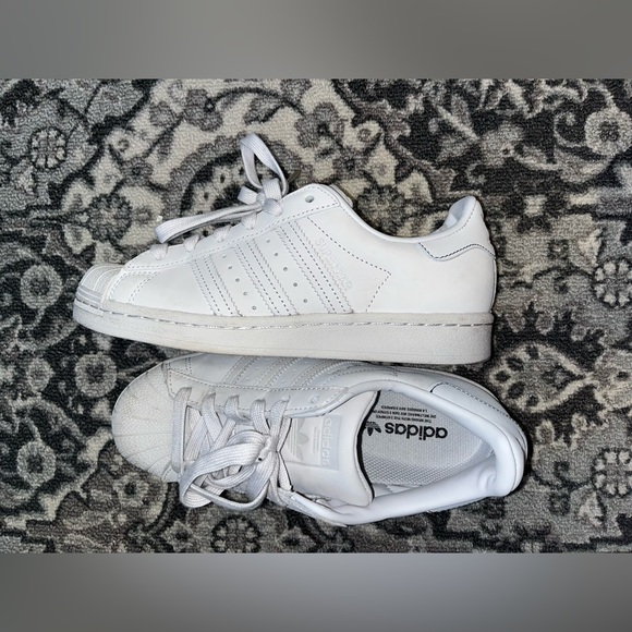 Adidas White/Grey Sneakers - Picture 5 of 6